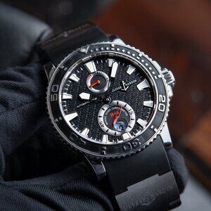 Ulysse Nardin 263-33 Maxi Marine Chronometre ’Gold Medals’ Black Wave Edition